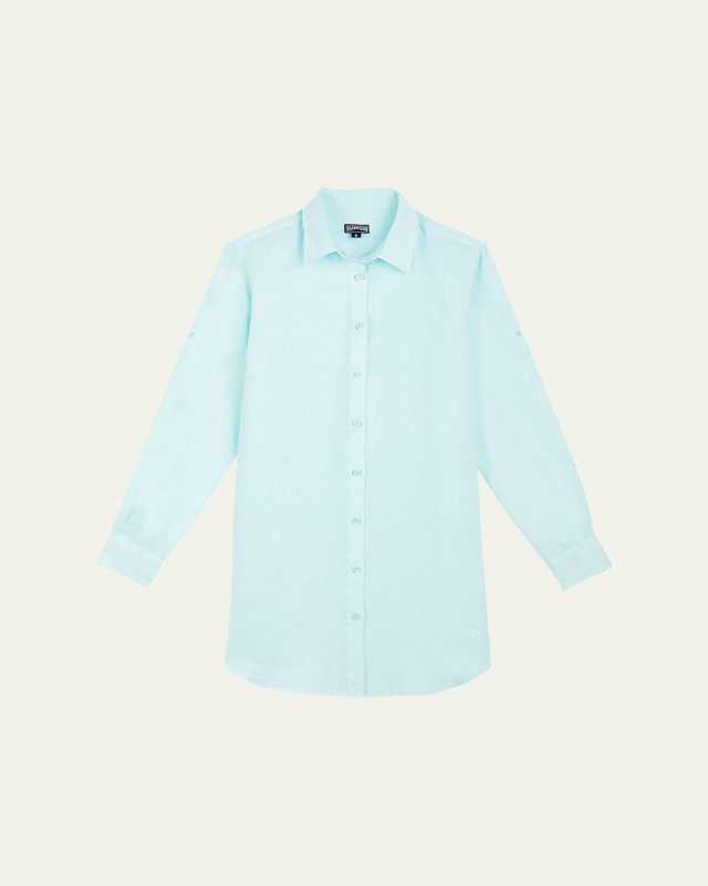 Solid Linen Tunic